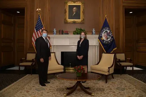 South Dakota Senator Mike Rounds met with US Supreme Court nominee Judge Amy Coney Barrett Oct. 21, 2020.