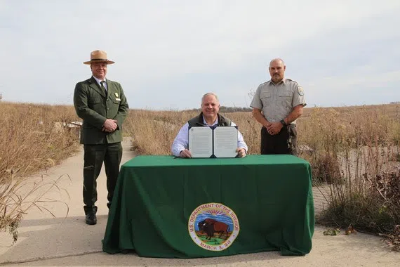 Secretary Bernhardt signed a Secretary's Order that waives entrance fees to national parks, wildlife refuges and other public lands and waters managed by the Department of the Interior for 5th grade students and their families from now until Aug. 31, 2021.