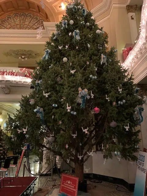 Christmas at the Capitol featured tree.