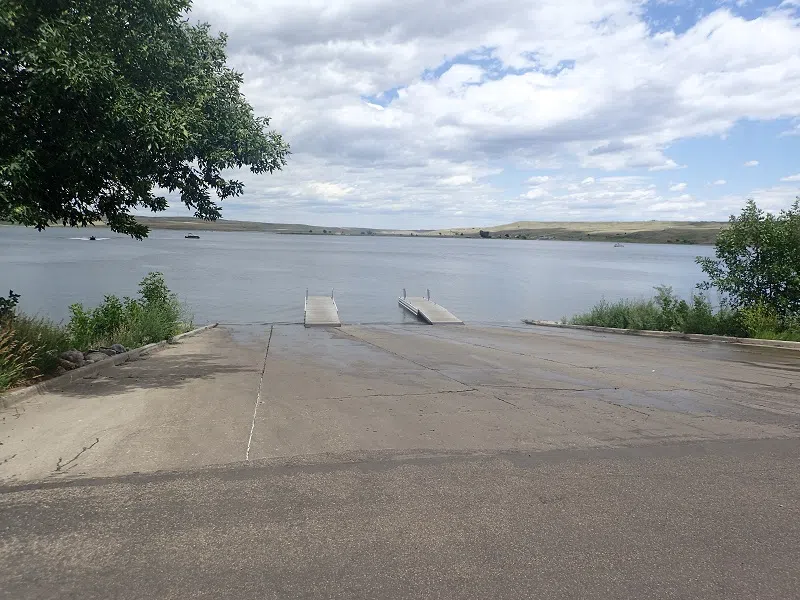 lake oahe west whitlock boat ramp