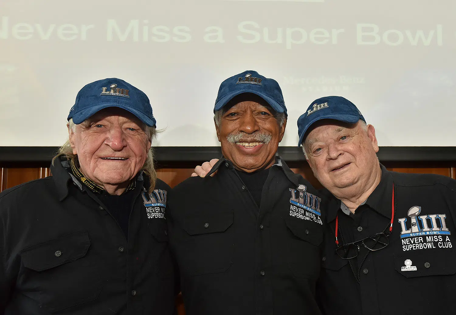 These 3 guys have never missed a Super Bowl in person