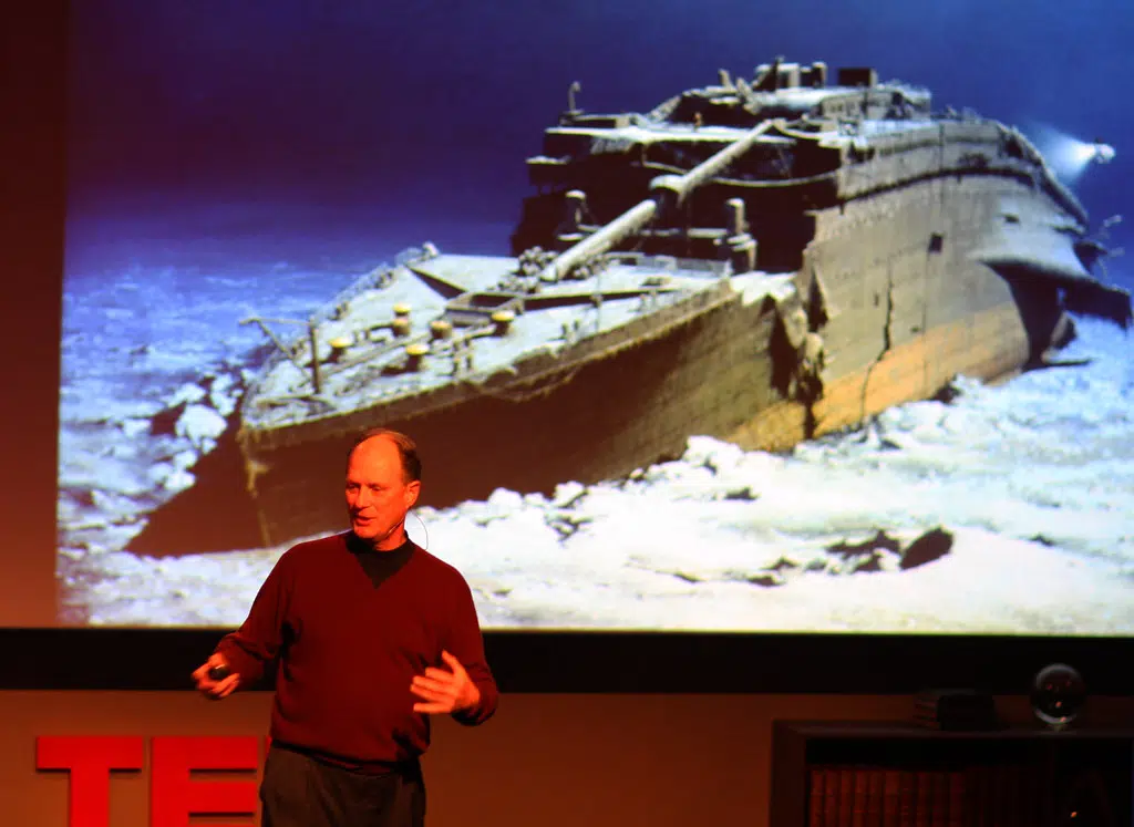 It was 'haunting': Ballard recalls mission to Titanic site | DRGNews