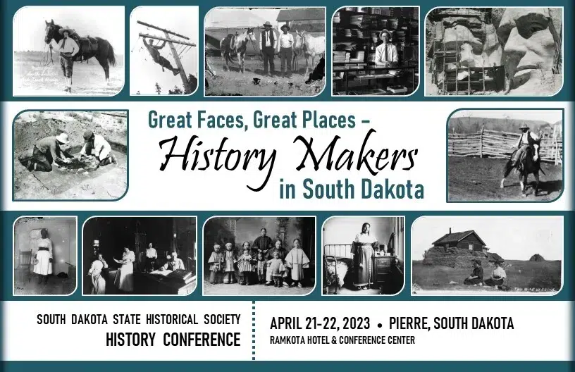 “Great Faces Great Places, History Makers in South Dakota” theme for