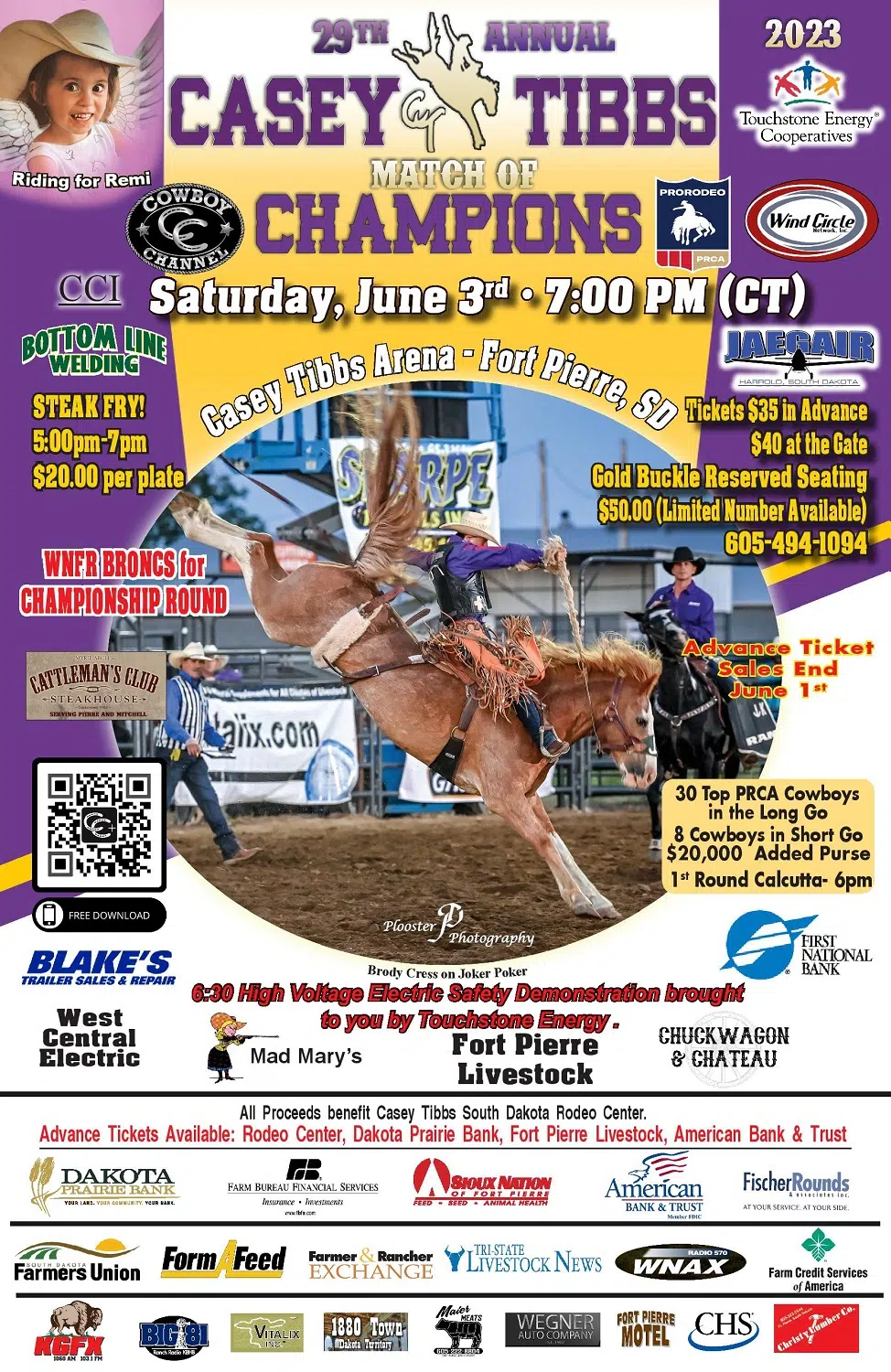 Casey Tibbs Match of Champions once again bringing PRCA sanctioned