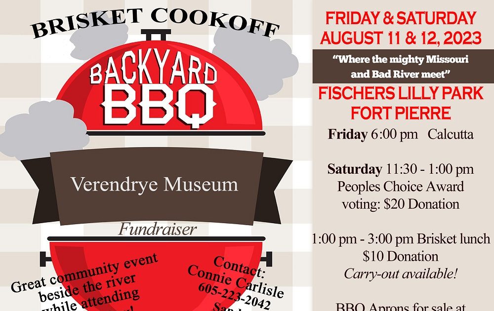 Verendrye Museum Backyard BBQ raises money to preserve history during Trader Days this weekend in Fort Pierre - Vimarsana News