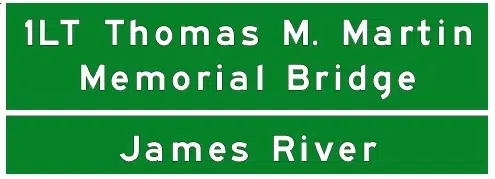 SD bridge near Huron to be dedicated in honor of U.S. Army First Lieutenant Thomas M. Martin
