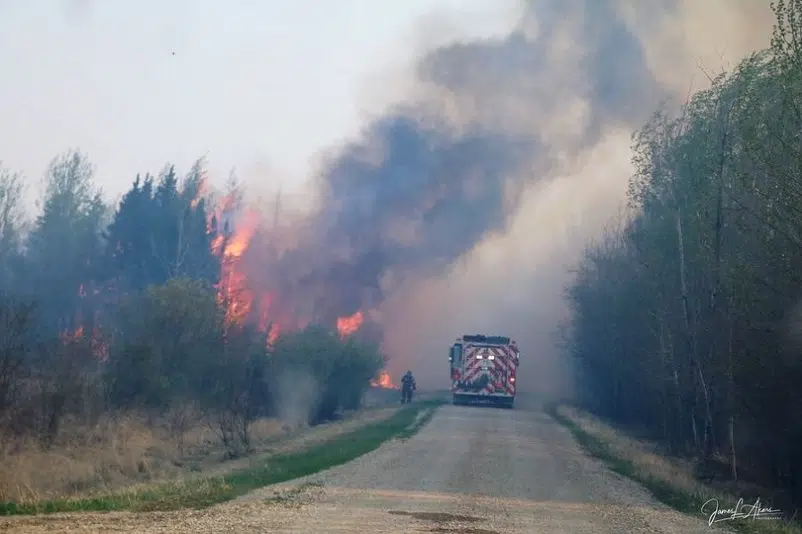 Local updates on wildfires and evacuation orders May 9 XM 105
