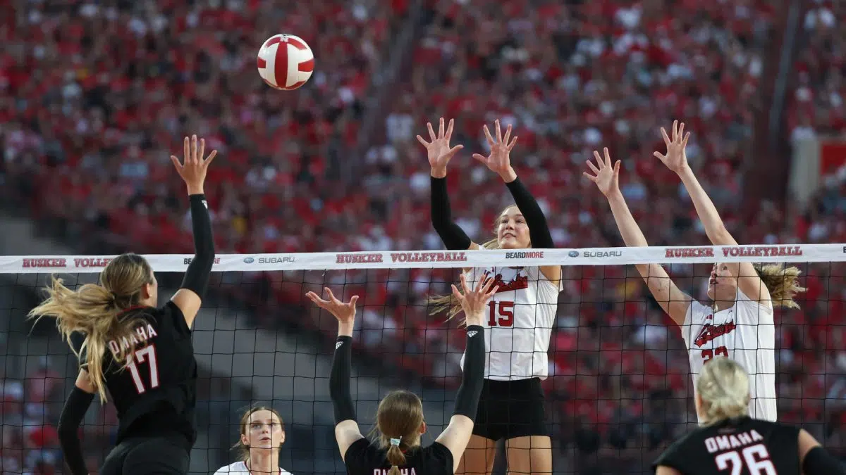 UNL v. UNO Volleyball Gallery 1340 KGFW The Information Channel