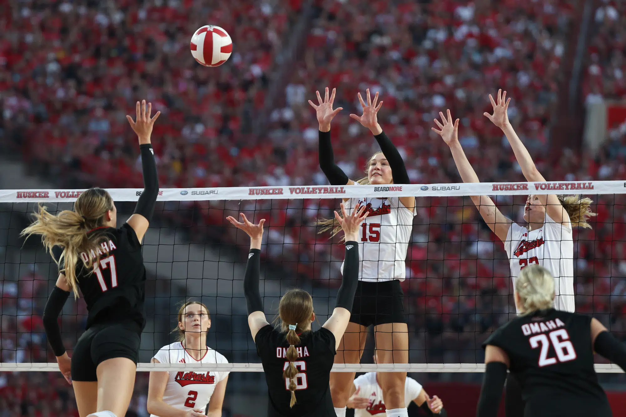 UNL v. UNO Volleyball Gallery 1340 KGFW The Information Channel