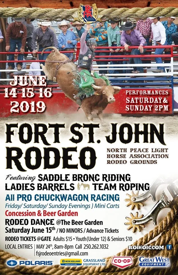 Third Annual Fort St John Rodeo takes place this weekend