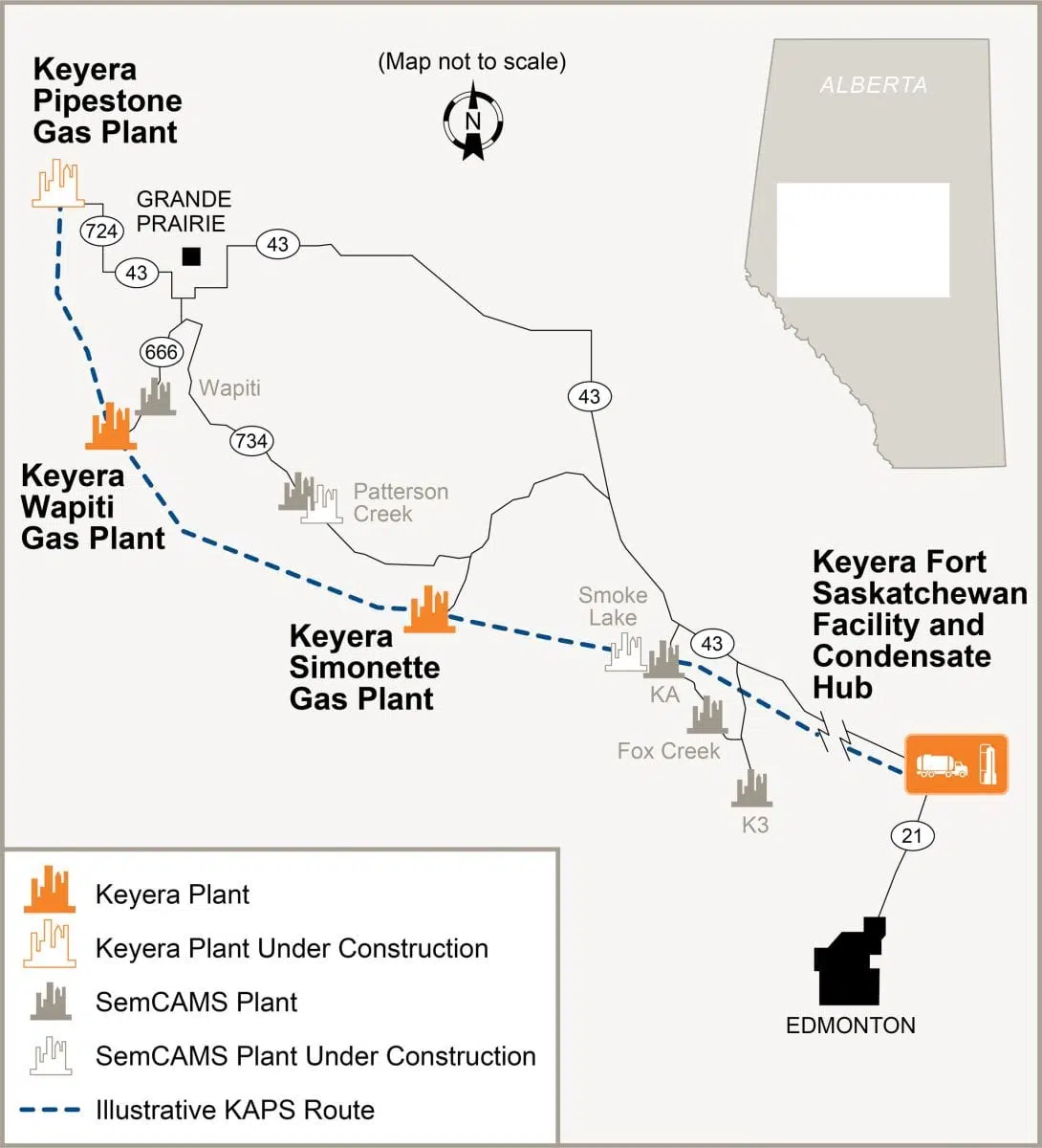 Keyera to move forward with development of the Key Access Pipeline
