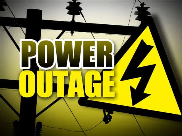 Power outage in Fort St. John due to violent winds