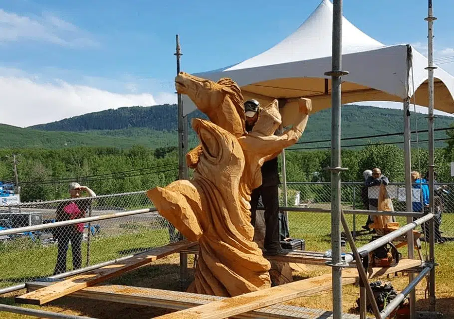 Chetwynd International Chainsaw Carving Championship enters second day
