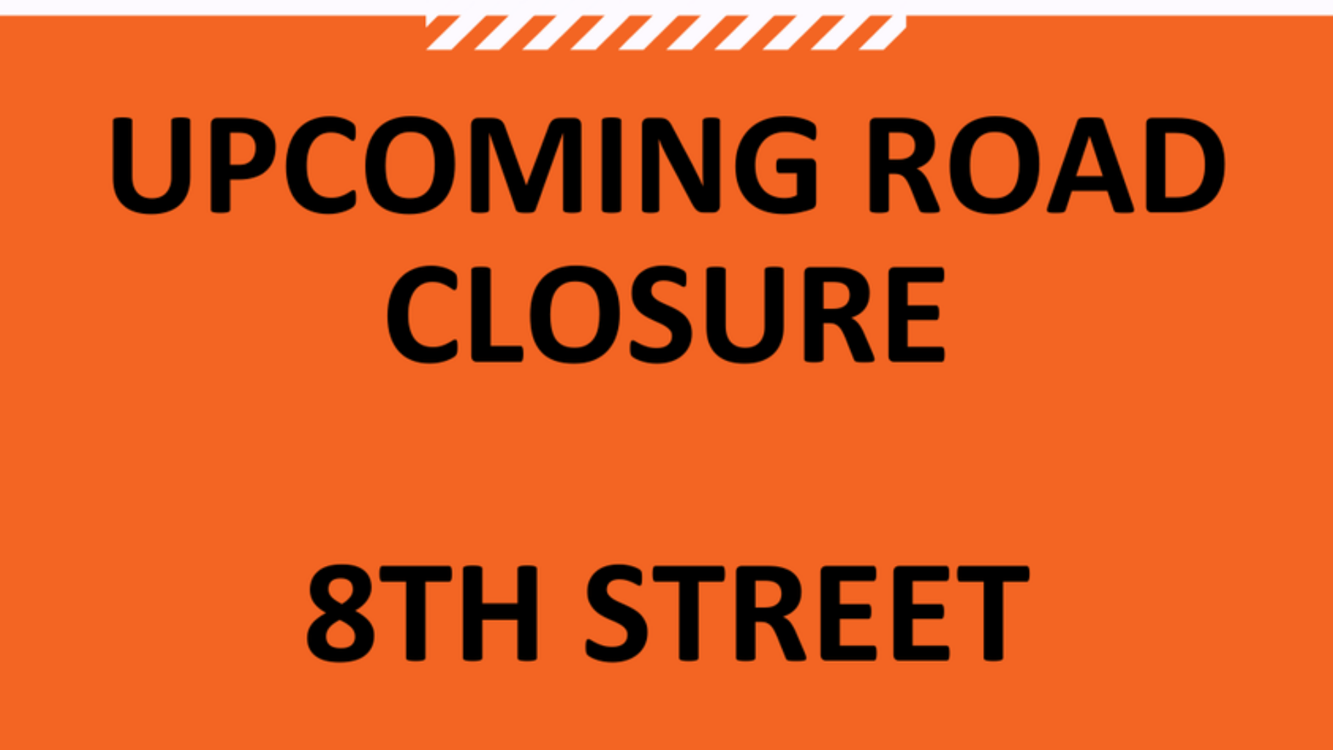 8th Street bridge construction starting May 25th - Vimarsana News
