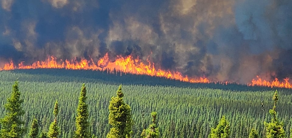 Wildfire smoke continues to spread into Peace region - Vimarsana News