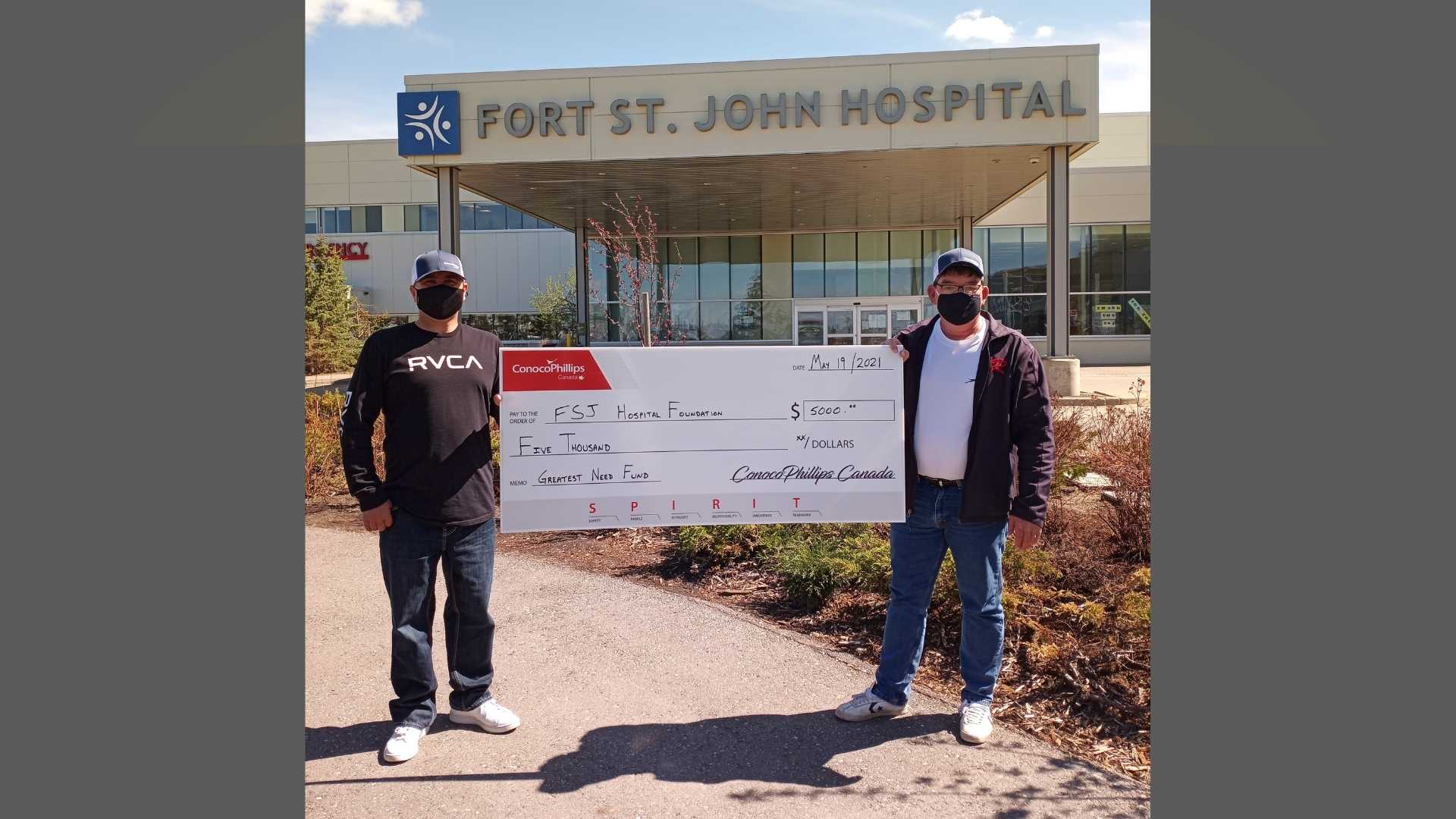 ConocoPhillips donates to the Fort St. John Hospital Foundation - Vimarsana News