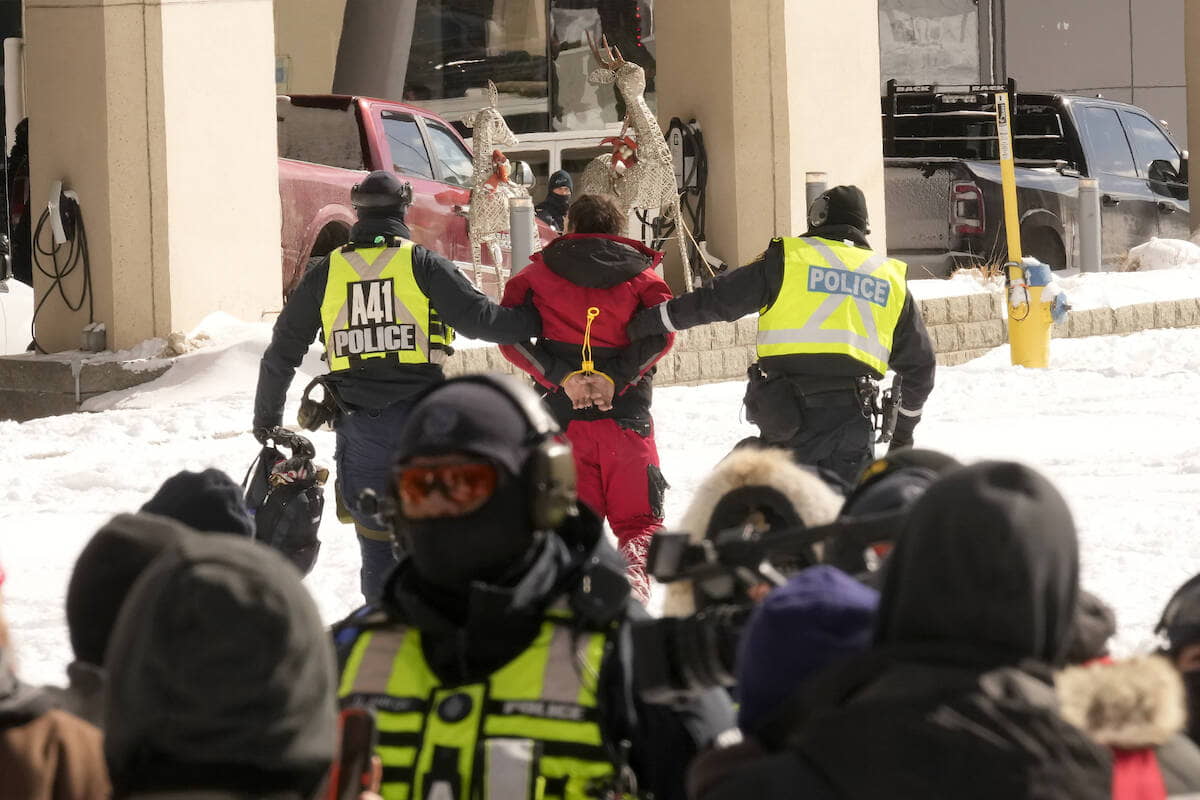 Fort St. John resident among 70 protestors arrested in Ottawa - Vimarsana News