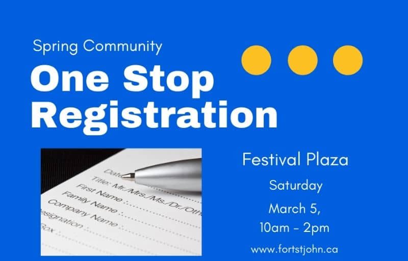 Spring 2022 One Stop Registration at Festival Plaza Saturday - Vimarsana News