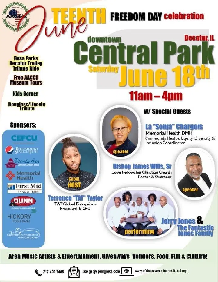 Decatur hosting celebrations this weekend