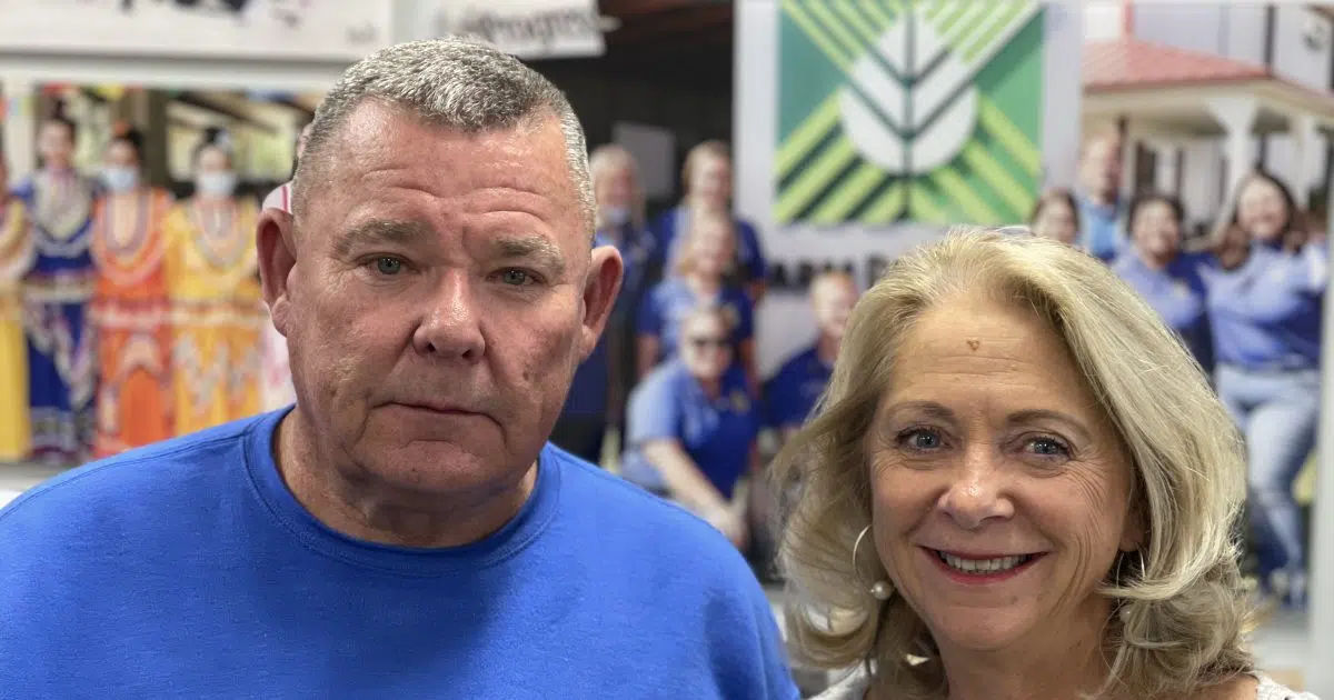 LISTEN Mayor Julie Moore Wolfe and County Board Chairman Kevin