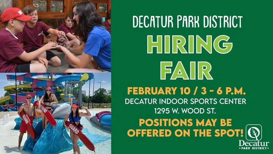 Decatur Park District holding hiring fair Friday
