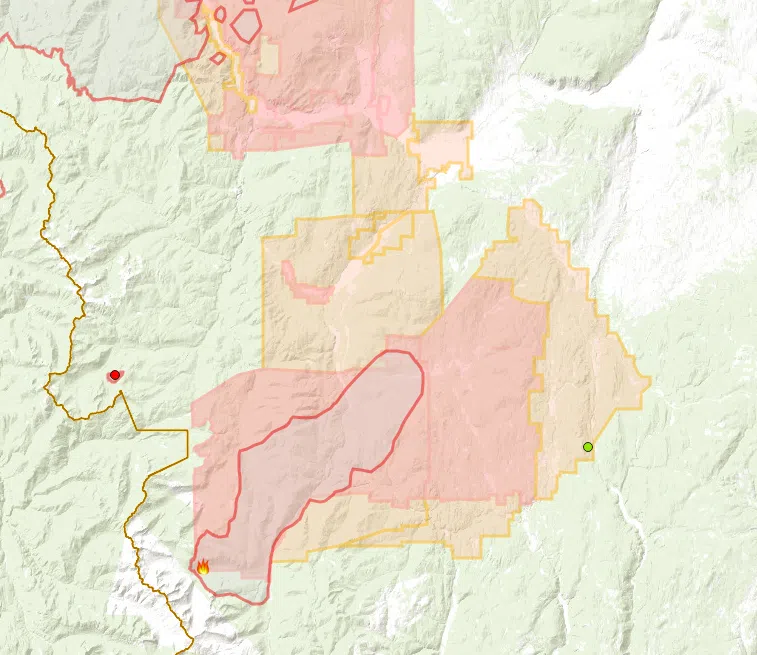 New Mapping Shows Merged Brooks Creek, July Mountain Fire At Over 