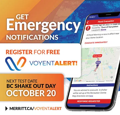 City of Merritt to test Voyent Alert System | Q101