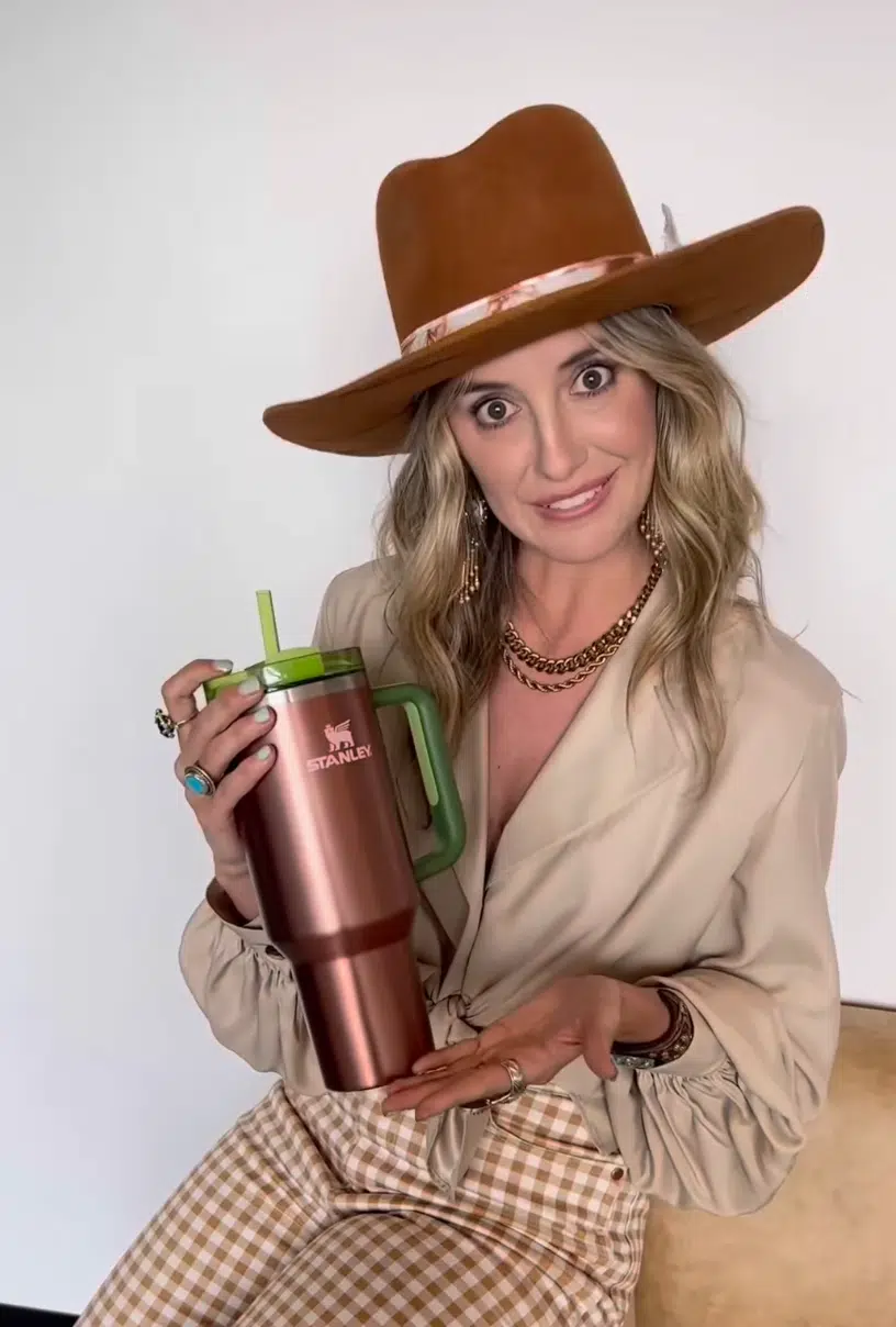 Back By Popular Demand! Lainey Wilson Debuts Another Cup With Stanley Brand