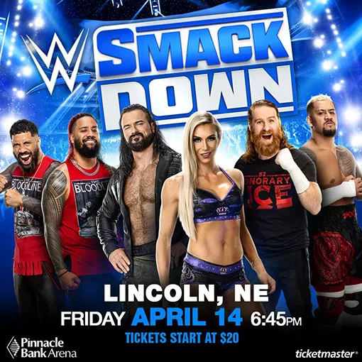 WWE Friday Night SmackDown | 105.3 The Bone - Lincoln's Real Rock