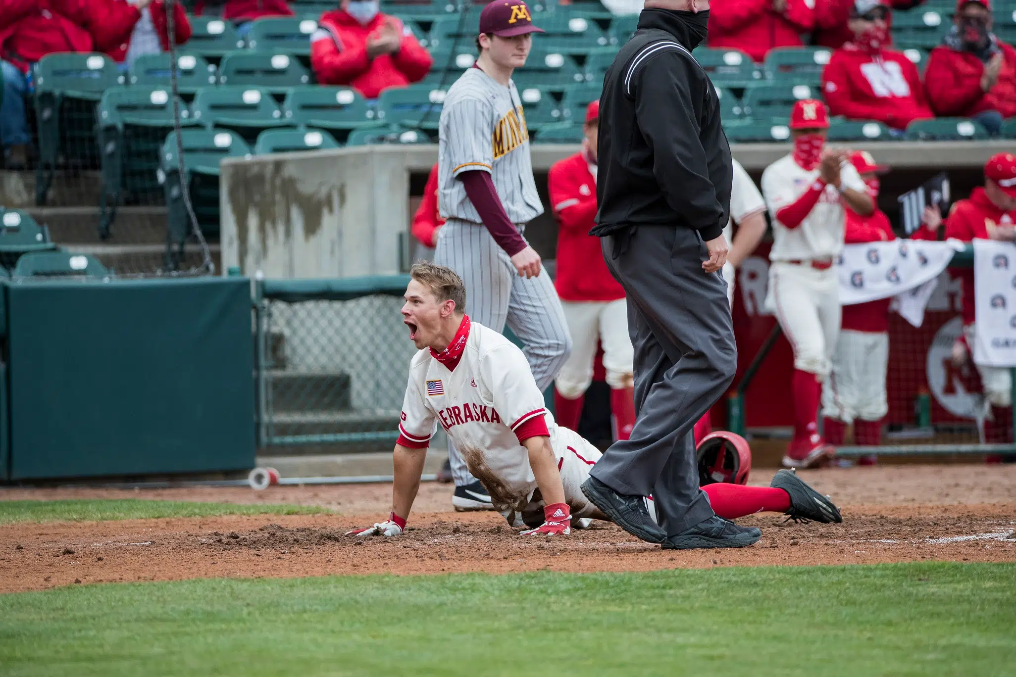 Nebraska beats Minnesota as fans return KLIN News/Talk 1400