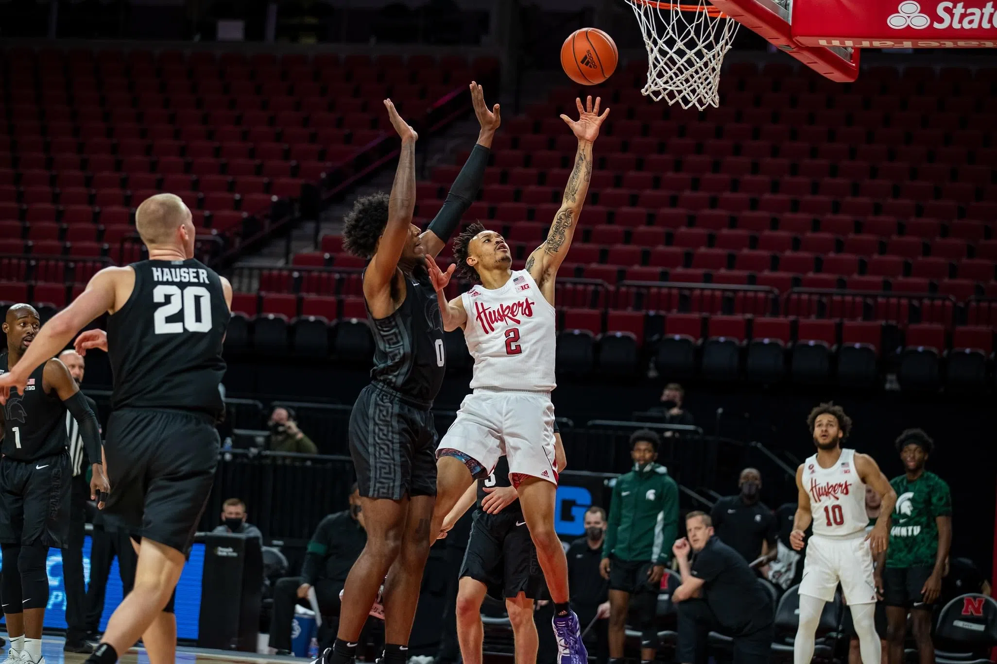 Nebrasketball returns to action with road loss at Michigan State | KLIN