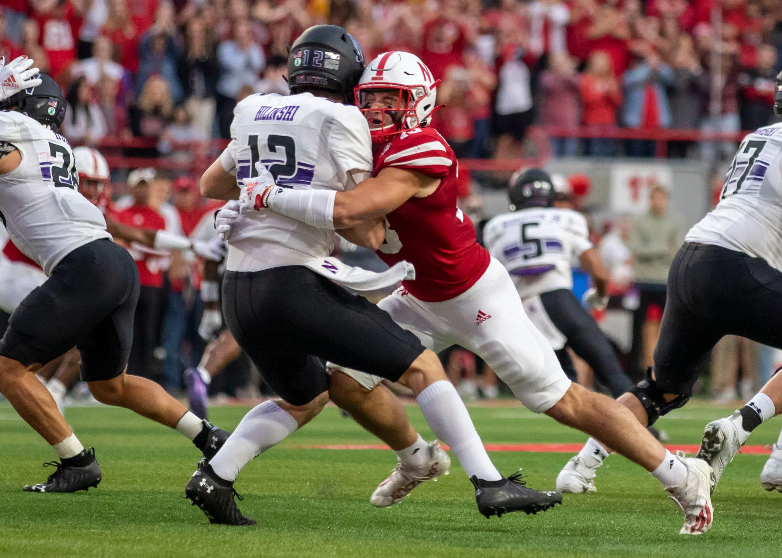 Big Ten Announces Football Defensive Awards: Seven Huskers Honored ...