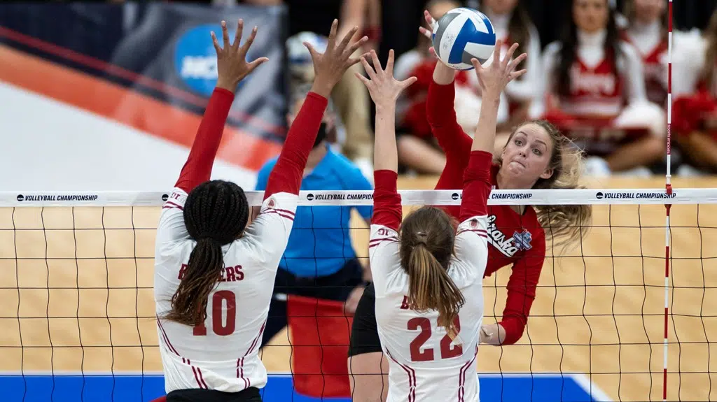 Wisconsin beats Nebraska for Badgers' first NCAA volleyball title