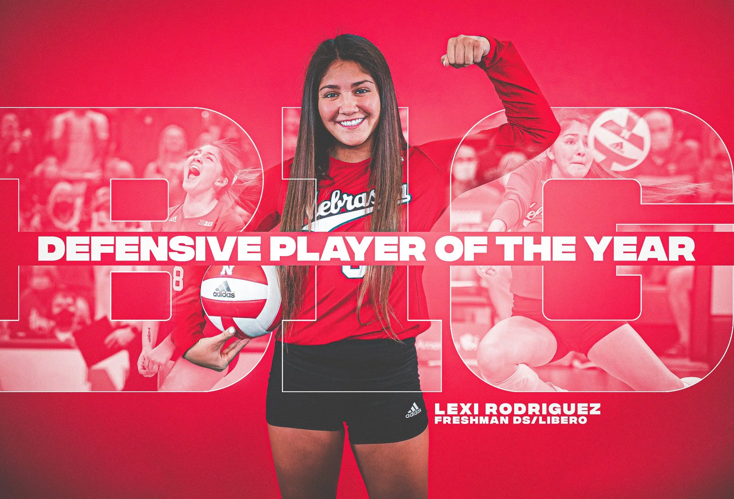 Huskers Fill All-Big Ten Teams, Rodriguez Named Defensive POY | KLIN ...