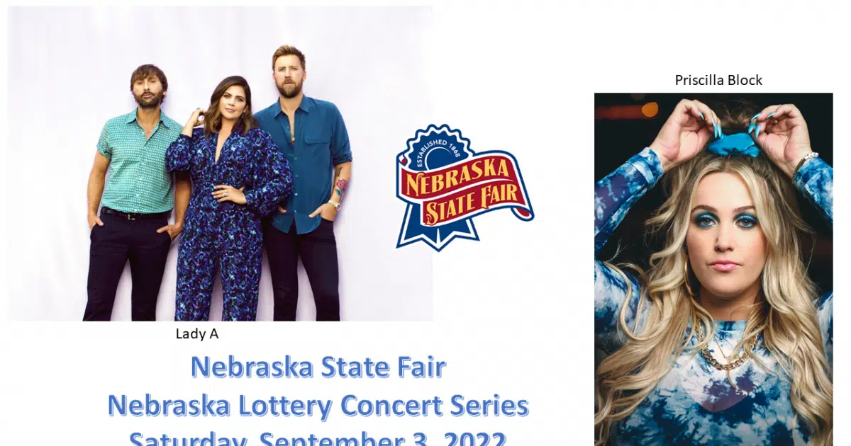 Nebraska State Fair Entertainment Announced KLIN News/Talk 1400