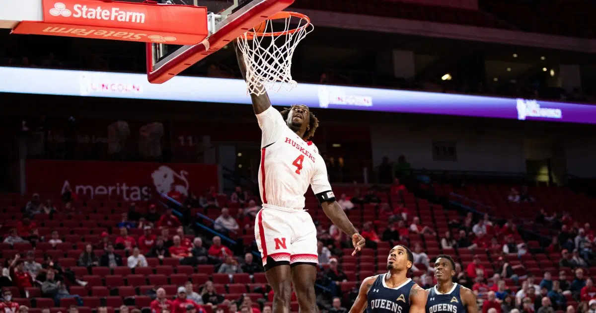 Nebrasketball Gets Back on Track With Win Over Queens University of