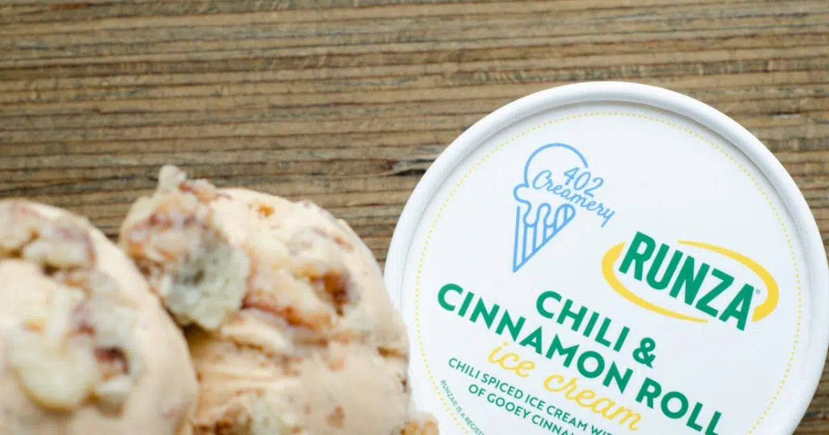 402 Creamery, Runza Partnering for Chili and Cinnamon Ice Cream B107