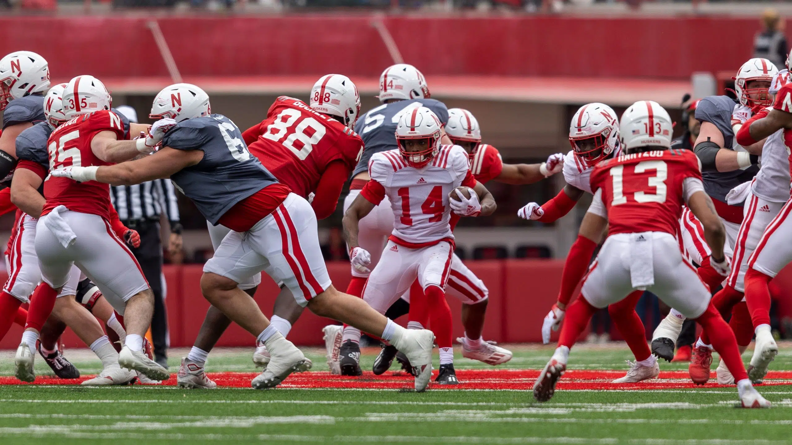 Five players who stood out at Nebraska football's spring game