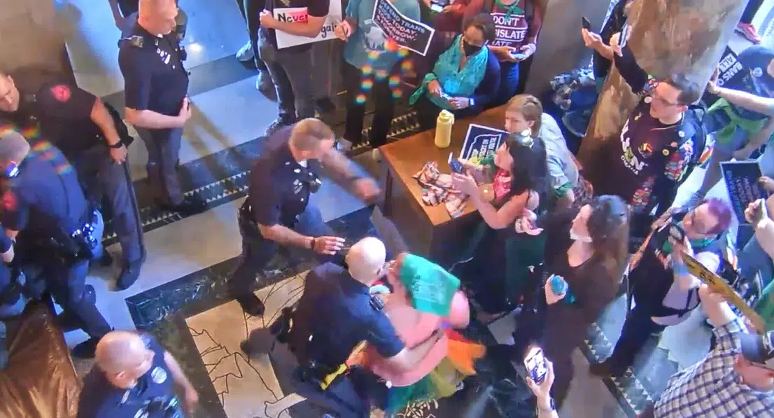 Six Arrested at Nebraska State Capitol Froggy 98 Today's Best Country!