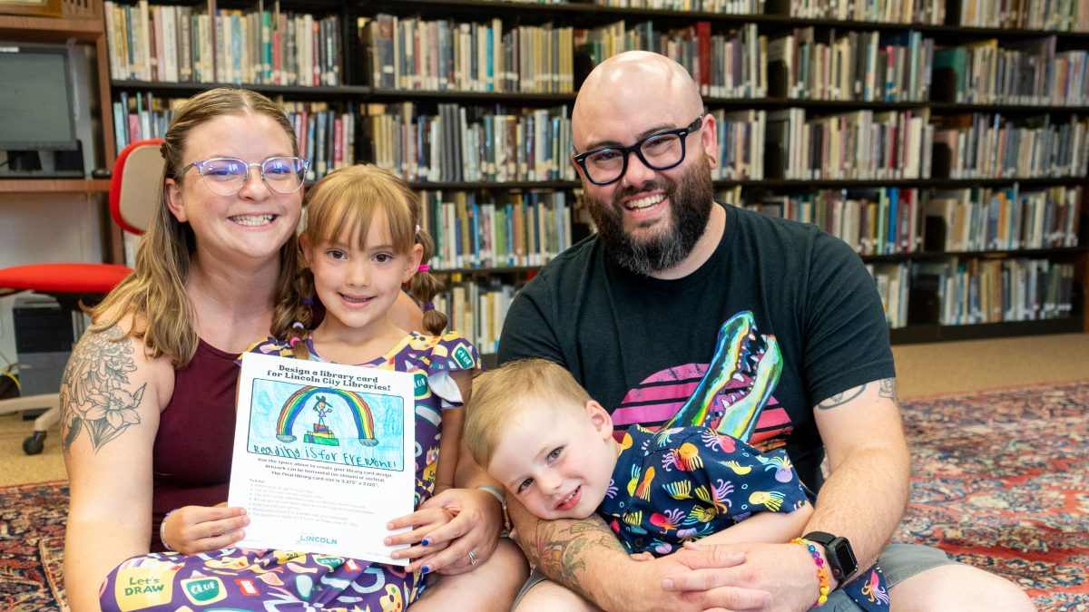 Reading is for Everyone! – Lincoln's New Library-Card Design Winner | KLIN - Vimarsana News
