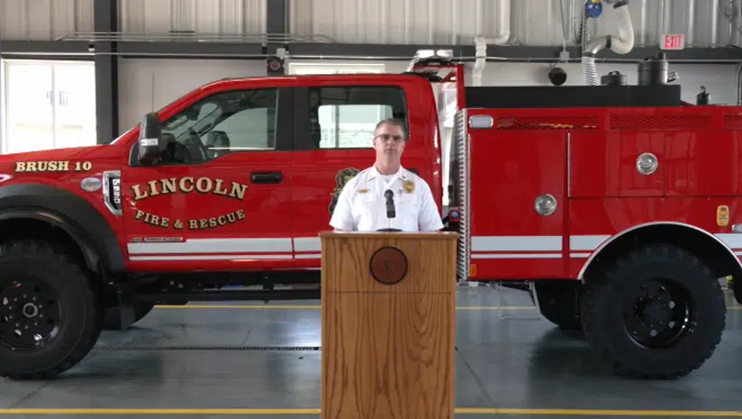 Lincoln Fire and Rescue adds new vehicle to fleet