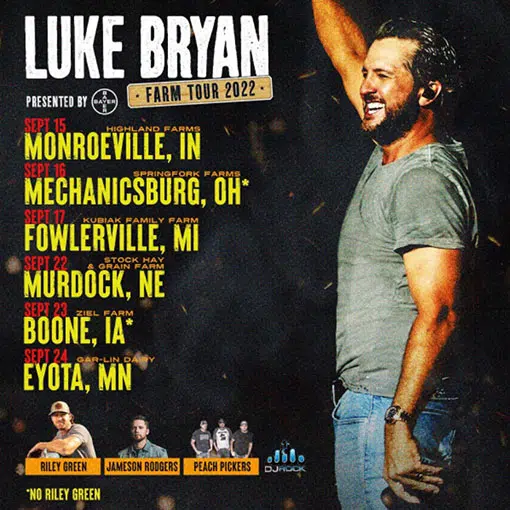 Luke Bryan Froggy 98 Today's Best Country!
