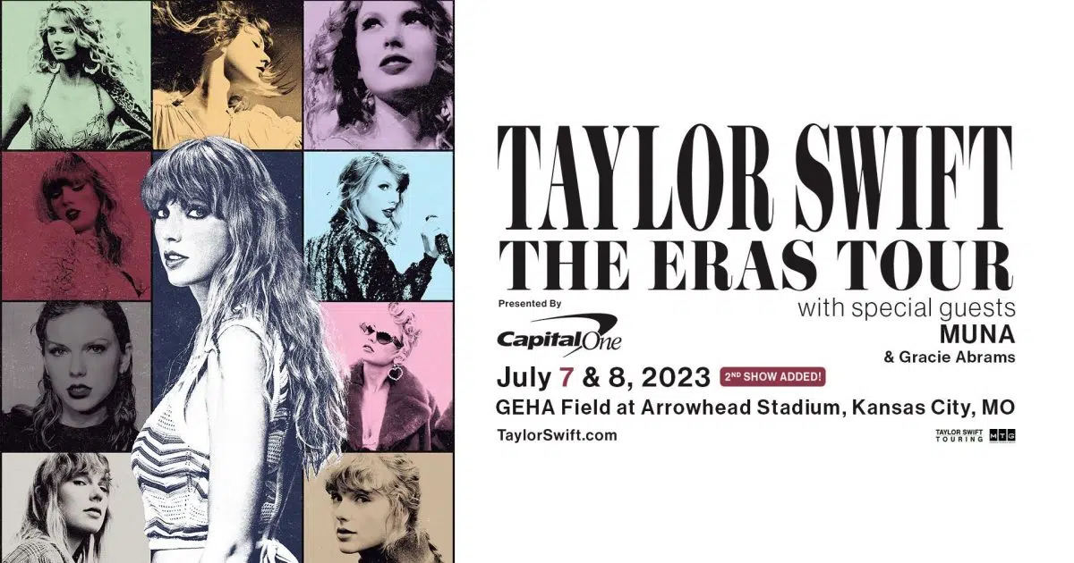 Taylor Swift The Eras Tour GEHA Field at Arrowhead Stadium Kansas City  Missouri 2023 T-Shirt - TeeHex