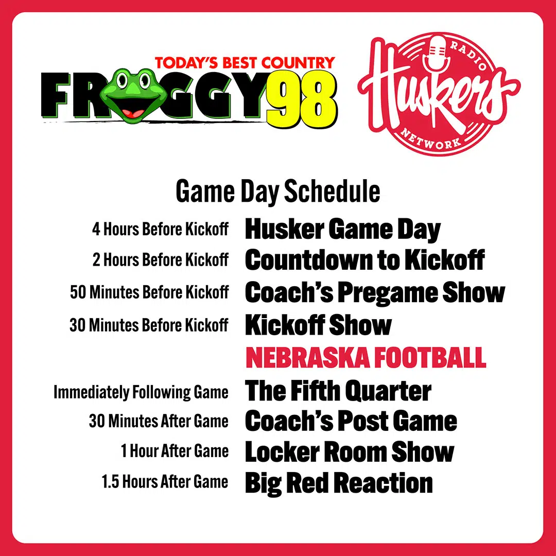 Nebraska Football Radio, Nebraska Radio Network