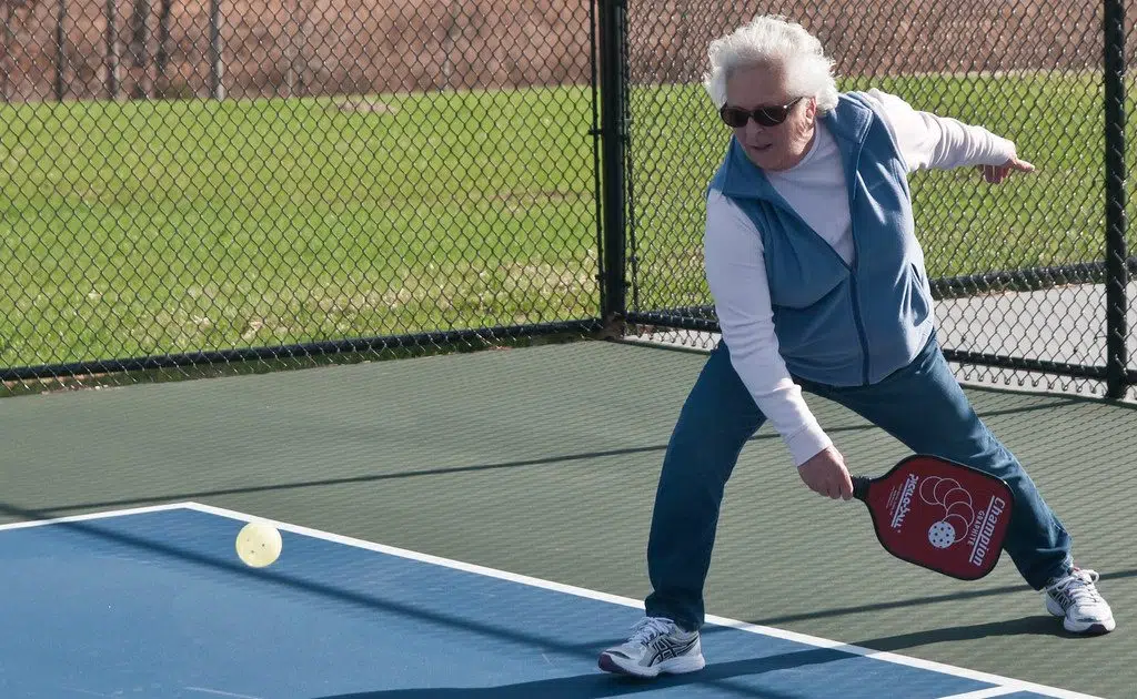 All pickleball is growing including nude pickleball 