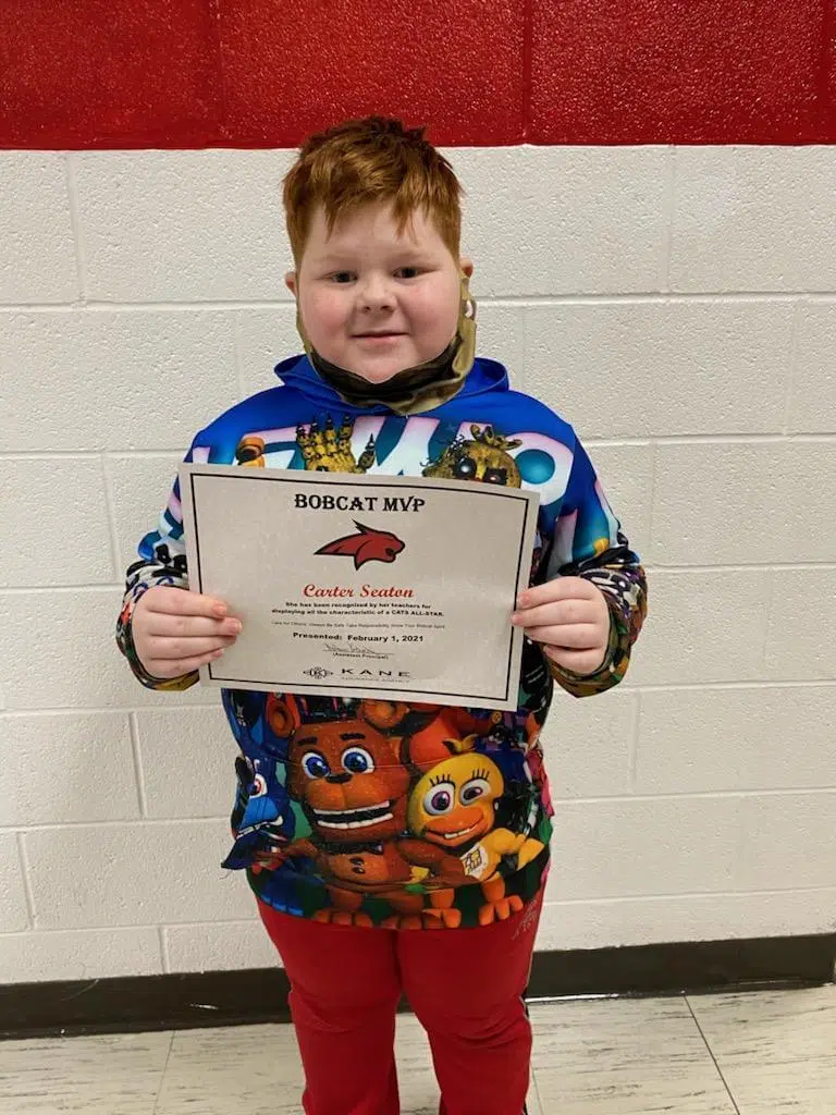 Bobcat MVP of the Week Carter Seaton South Central Illinois' News