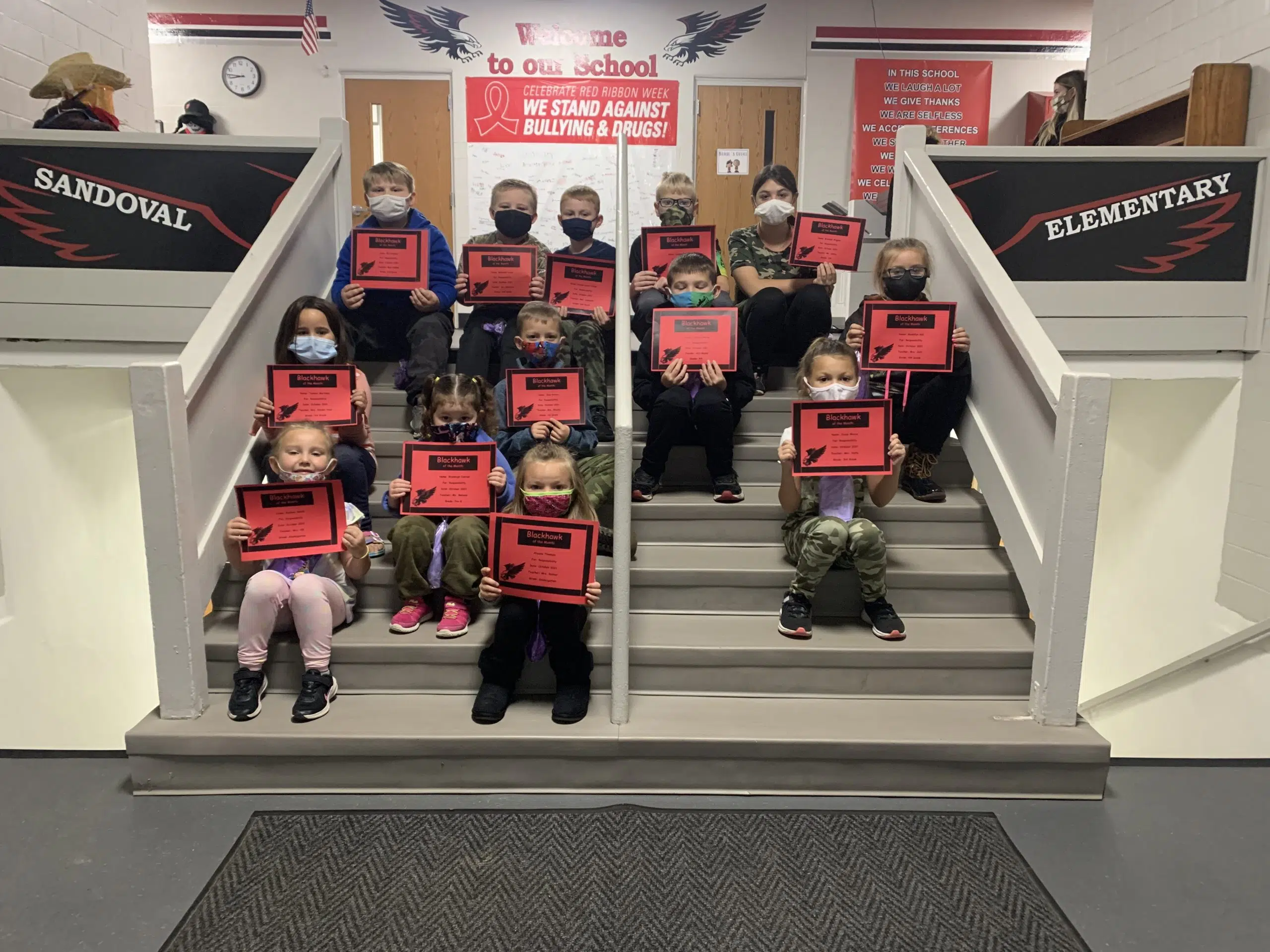 Sandoval October Student of the Month South Central Illinois' News