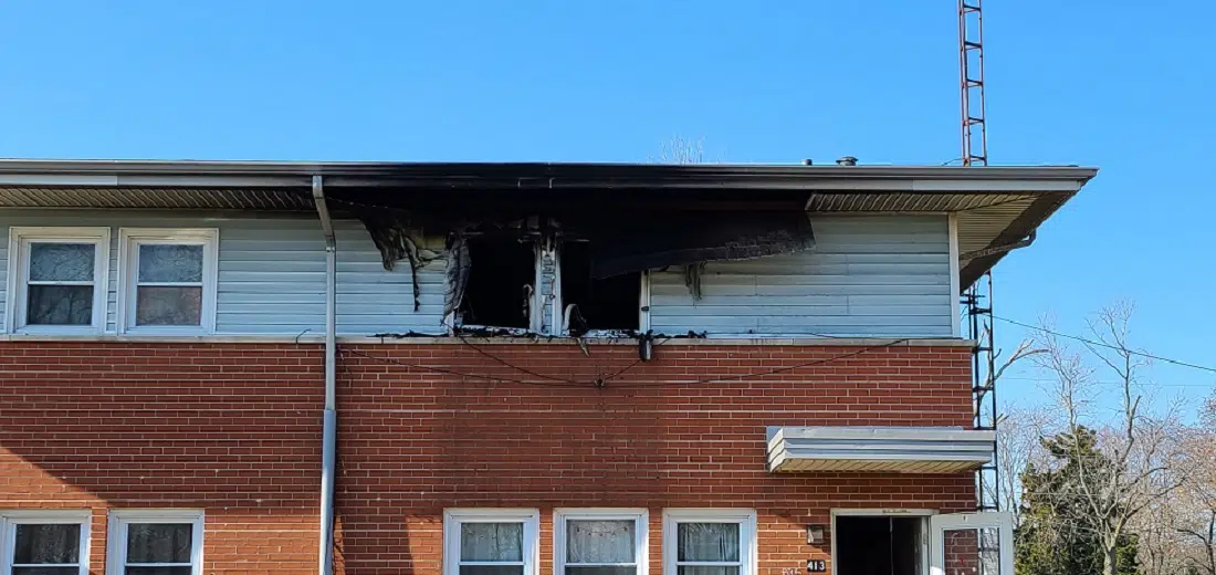 Marion County Housing Authority Duplex damaged in morning fire in