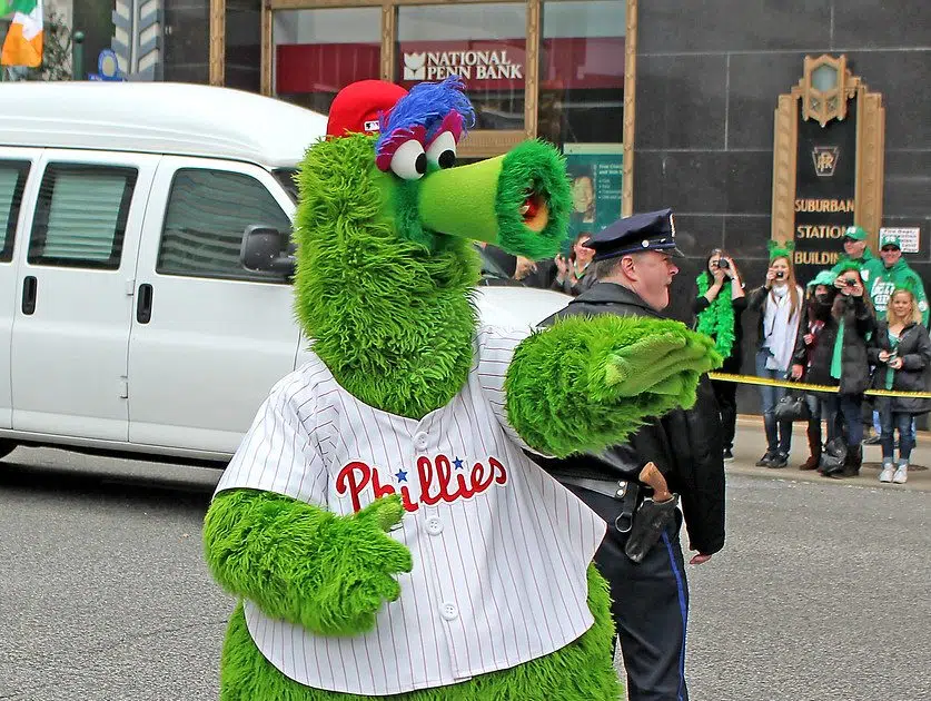 Phillie Phanatic: The green furry fan favorite