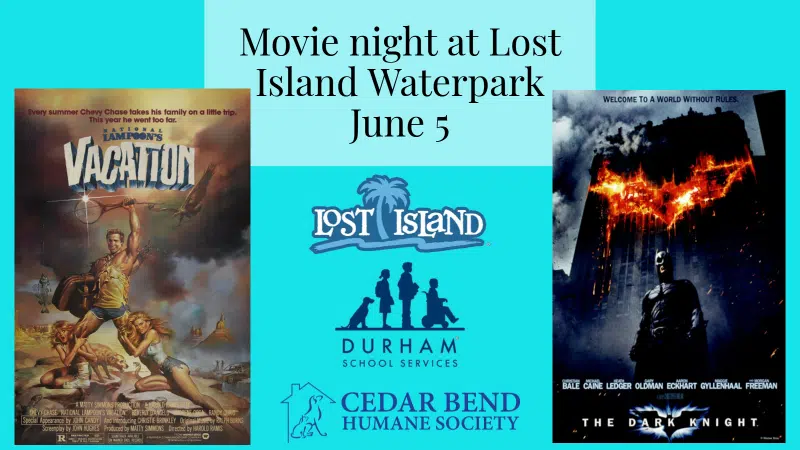 Movie Night At Lost Island Waterpark Iowa S Classic Hits